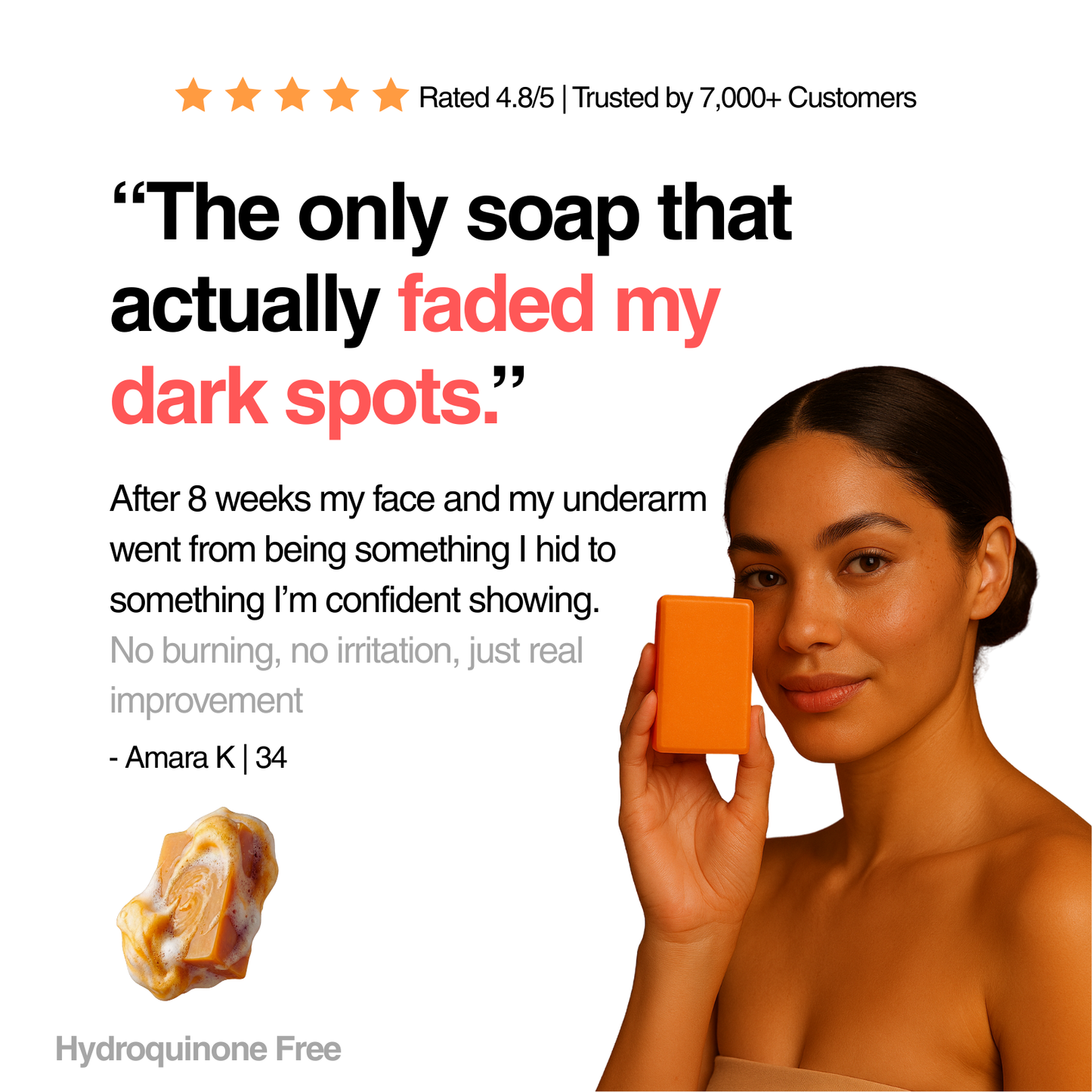 Glowvani Turmeric Kojic Brightening Soap